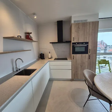 アパート Stijlvol Nieuwbouwappartement Op Wandelafstand Zee - Inclusief Parkeerplaats *